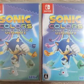 新品未開封 2個セット ソニックカラーズ アルティメット スイッチ Switch