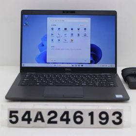 DELL Latitude 5300 Core i5 8365U 1.6GHz/8GB/256GB(SSD)/13.3W/FWXGA(1366x768)/Win11 【54A246193】