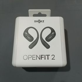 ショック(SOHK)の新品未開封品 SHOKZ OPENFIT 2 BLACK(ヘッドフォン/イヤフォン)