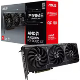 エイスース ASUS Prime Radeon RX 9060 XT 16GB GDDR6 OC Edition グラフィックボード PRIME-RX9060XT-O16G