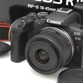 【全額返金保証】美品｜キヤノン EOS R10 RF-S18-45 IS STM レンズキット（センサー清掃済） CA01-P555-2S1
