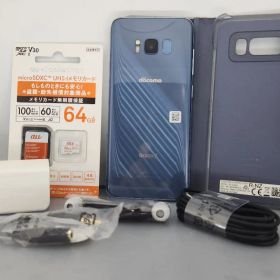 Galaxy S8 SIMフリー MicroSD, Clearviewケース付き