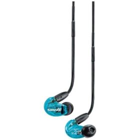 【 新品 未開封 】 SHURE イヤホン カナル型 トランスルーセントブルー [φ3.5mm ミニプラグ] SE215SPE-A 未使用 送料無料