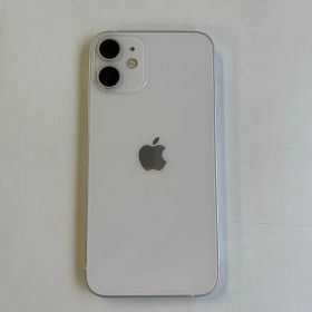 美品 iPhone 12 mini 128GB ホワイト バッテリー100% MGDM3J/A - 8878