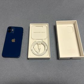iPhone 12 mini 256GB ブルー SIMロック解除 おまけ付き