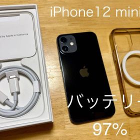 Apple iPhone 12 mini ブラック 本体 + 充電ケーブル