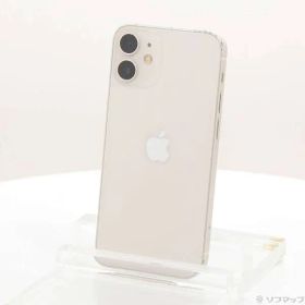 〔中古品〕 iPhone12 mini 128GB ホワイト MGDM3J／A SIMフリー【258】