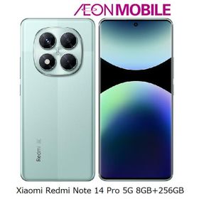 Xiaomi シャオミ Redmi Note 14 Pro 5G 8GB/256GB コーラルグリーン イオンモバイル