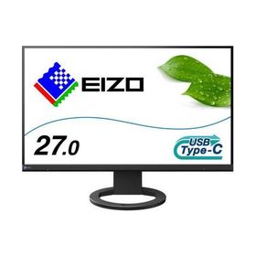 FlexScan EV2720S-BK (ブラック) 27インチ WQHD 2560x1440 IPS フレームレスモニター USB Type-C対応