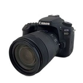 CANON◆一眼レフデジタルカメラ/デジカメ/EOS 90D/ガジェット/黒物家電/キャノン/ブラック