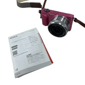 186000 現状品 SONY ソニー ミラーレス一眼 α NEX-3N ピンク