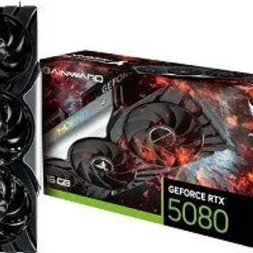 【新品】 GAINWARD GeForce RTX5080 PHOENIX 16GB GDDR7 256bit 3-DP HDMI グラフィックスカード NE75080019T2-GB2031X