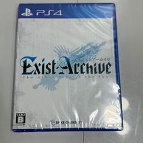 PS4ソフト イグジストアーカイブ Exist-Archive 定価7128円 新品 未開封 送料無料 売り切り bbca