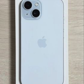 【美品】Apple iPhone 15 ブルー 256GB 本体 SIMフリー