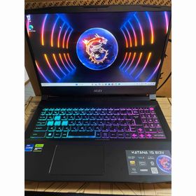 エムエスアイ(msi)の【Core i7 & RTX 4070】ゲーミングノートPC Katana15(ノートPC)