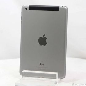 〔中古〕Apple(アップル) iPad mini 2 16GB スペースグレイ ME800J／A SoftBank〔262-ud〕