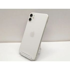 【中古】Apple au 【SIMロック解除済み】 iPhone 11 64GB ホワイト MWLU2J/A【川崎駅前】保証期間1ヶ月【ランクC】
