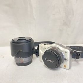 Panasonic◆デジタル一眼カメラ LUMIX DMC-GF3W-W ダブルレンズキット [シェルホワイト]