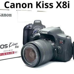 【美品】Canon EOS kiss x8i レンズキット♪Wifi標準搭載♪
