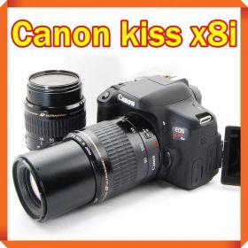 ✨ Canon EOS kiss x8i 一眼レフ カメラ スマホ転送 キヤノン 255k4110