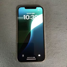 美品 国内版 SIMフリー iPhone12 Pro Max 256GB ゴールド色