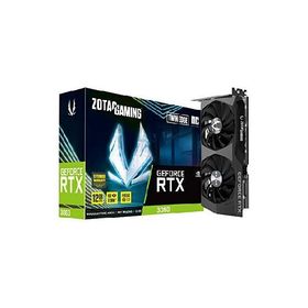 ZOTAC (ゾタック) ゲーム用 GeForce RTX 3060 Twin Edge OC 12GB GDDR6 192ビット 15Gbps PCIE 4.0 ゲーム用 グラフィックカード IceStorm 2.0冷却 アクティブフ