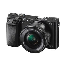 SONY ミラーレス一眼 α6000 パワーズームレンズキット E PZ 16-50mm F3.5-5.6 OSS ブラック ILCE-6000L B