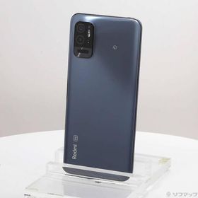 〔中古〕Xiaomi(シャオミ) Redmi Note 10T 64GB アジュールブラック A101XM Softbank SIMフリー〔305-ud〕
