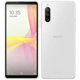 【中古】【安心保証】 Xperia 10 III Lite XQ-BT44[64GB] SIMフリー ホワイト