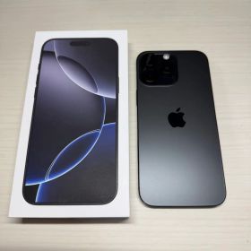 iPhone16promax ブラックチタニウム 512G