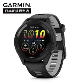 【抽選で300%Pバック スーパーセール限定】ガーミン GARMIN Forerunner 265 Music Black 010-02810-40 フォーランナー ブラック メンズ レディース スマートウォッチ ランニング ウォーキング