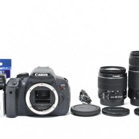 Canon EOS kiss X7i S数1.6万回 ダブルレンズ付 1805