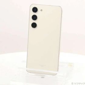 〔中古品〕 Galaxy S23 256GB クリーム SCG19 au SIMフリー【368】