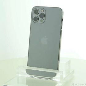 〔中古品〕 iPhone12 Pro 256GB グラファイト MGM93J／A SIMフリー【262】