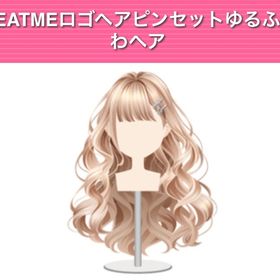 EATMEロゴヘアピンセットゆるふわヘア ︱ GREE ガルショ | ガルショのアイテム、RMTの販売・買取一覧