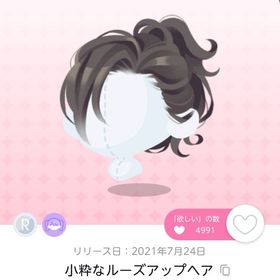 小粋なルーズアップヘア 1点 | ポケコロツイン(ポケツイ)のアカウントデータ、RMTの販売・買取一覧