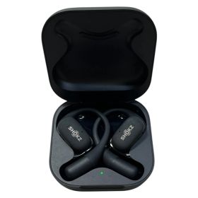 Shokz (ショックス) OpenFit ワイヤレスイヤホン オープンイヤー型 SKZ-EP-000020 ブラック 家電/006