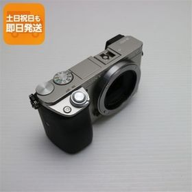 美品 α6000 ILCE-6000 ボディ シルバー 即日発送 ミラーレス一眼 SONY 本体 あすつく 土日祝発送OK