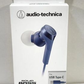s25t-0868y【中古】【未使用】audio-technica オーディオテクニカ USB Type-C ワイヤードイヤホン イヤホン カナル型 有線 ATH-CKS330C