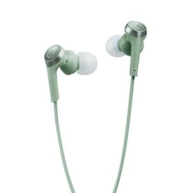 【 新品 未開封 】 オーディオテクニカ USBタイプCイヤホン グリーン [USB] ATH-CKS330C GR 未使用 送料無料