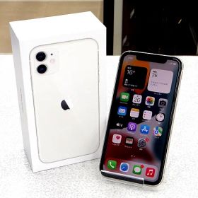 Apple(アップル) iPhone11 64GB ホワイト MWLU2J/A SIMフリー/au○判定