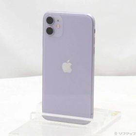 〔中古品〕 iPhone11 64GB パープル MWLX2J／A SIMフリー【377】