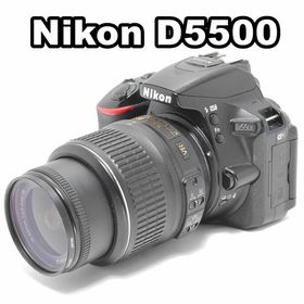 ニコン(Nikon)の❣美品❣スマホ転送OK❣Nikon D5500❣Wi-Fi搭載❣高画質タッチ液晶(デジタル一眼)