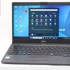 良品 フルHD タッチ 13.3型 Fujitsu LIFEBOOK U938S Windows11 八世代 i5-8350U 8GB 128GB-SSD カメラ 無線 Office 中古パソコン 管:1504v