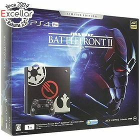 プレイステーション4(PlayStation4)のSONY プレイステーション4 Pro 1TB Star Wars Battlefront II Limited Edition CUHJ-10019 ソフト・コントローラーなし 元箱あり(家庭用ゲーム機本体)