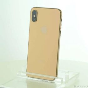 〔中古品〕 iPhoneXS 64GB ゴールド MTAY2J／A SIMフリー【377】