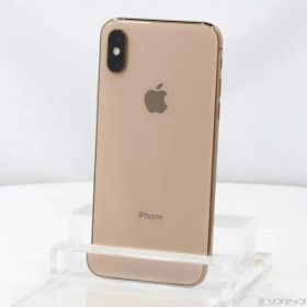 〔中古品〕 iPhoneXS 64GB ゴールド MTAY2J／A SIMフリー【352】