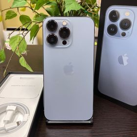 新品同様 iPhone 13Pro 256GB シエラブルー 国内SIMフリー 送料無料