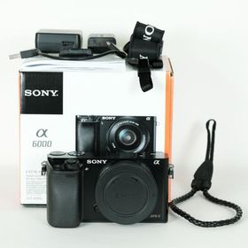 [美品｜シャッター数557回] SONY α6000（ILCE-6000） [ボディ ブラック] / ソニーEマウント