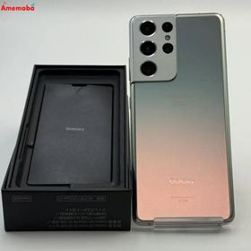 Galaxy S21 Ultra 5G 256GB ファントムシルバー SC-52B docomo版 中古[28111570]